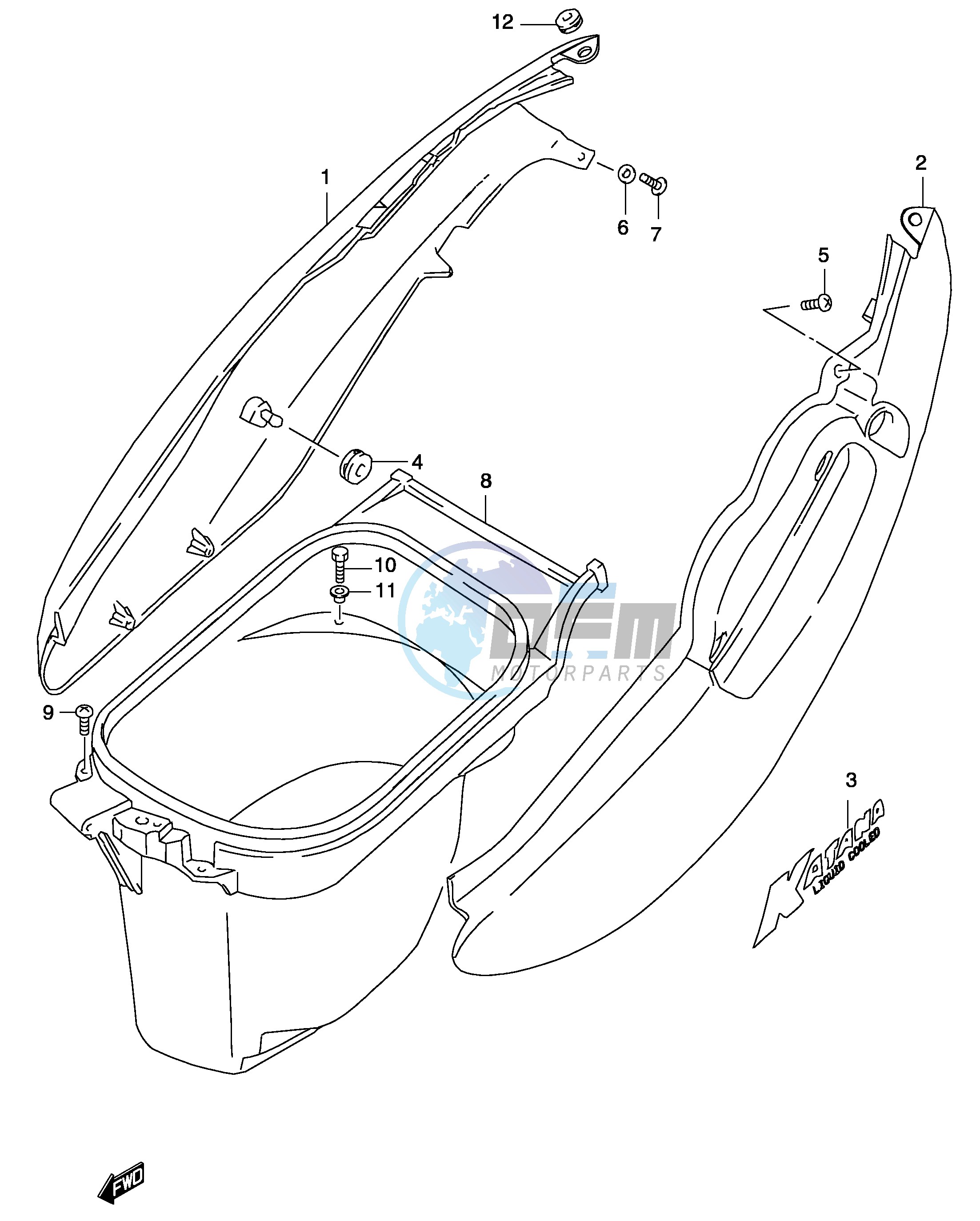 FRAME COVER (MODEL K4)