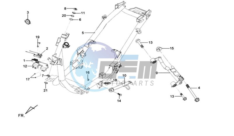 FRAME / ENGINE MOUNT