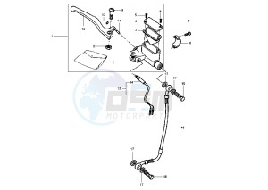 YH WHY EURO1 50 drawing FRONT MASTER CYLINDER