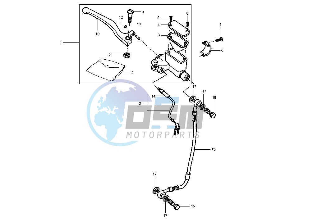 FRONT MASTER CYLINDER