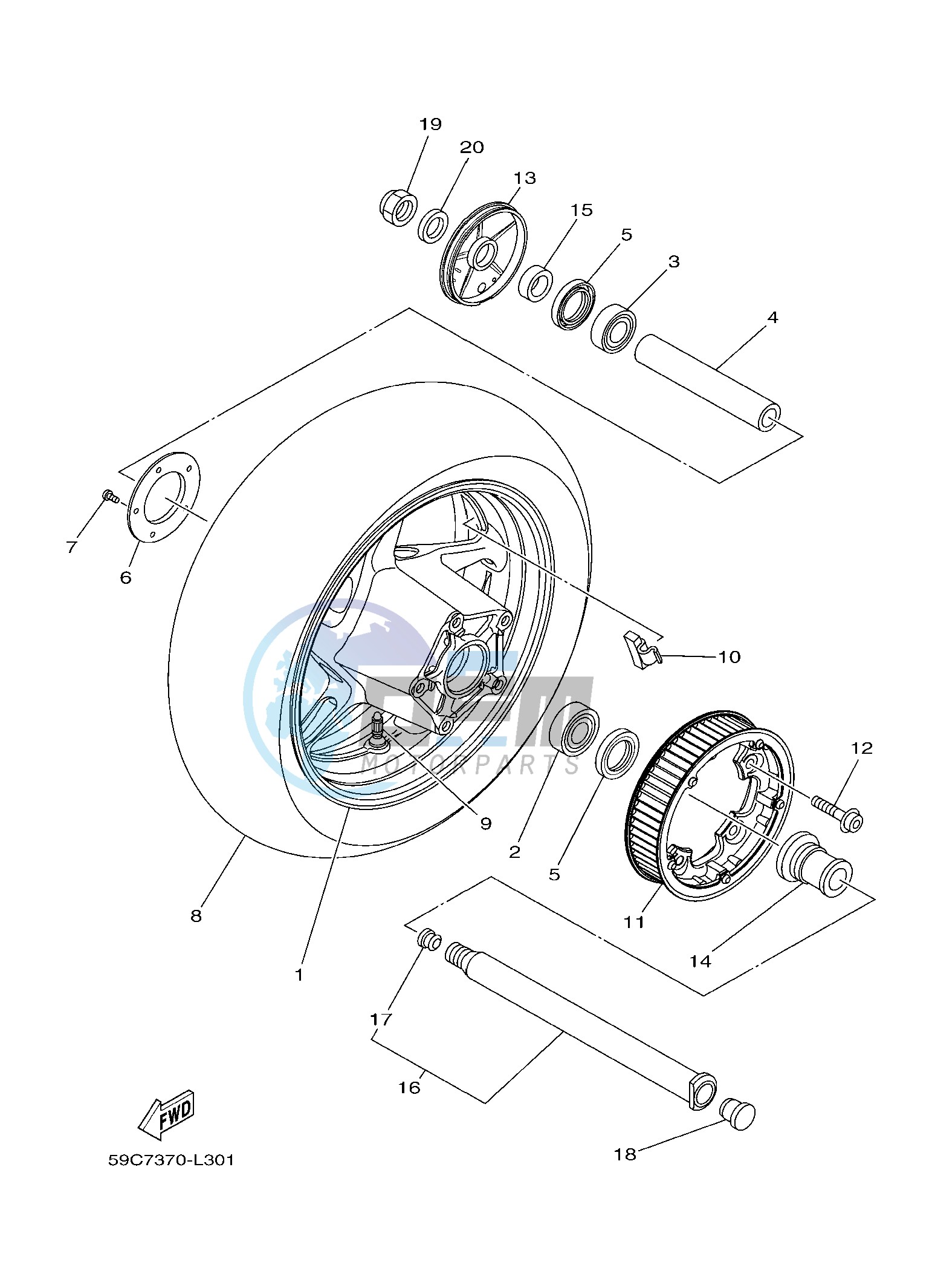 REAR WHEEL