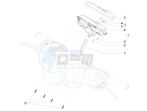 LX 150 4T ie E3 Vietnam drawing Meter combination - Cruscotto