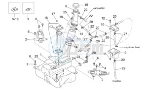 Mojito custom 50 2t (eng. aprilia) drawing Fuel Tank