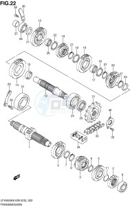 LT-R450 (E28-E33) drawing TRANSMISSION (MODEL K6 K7)