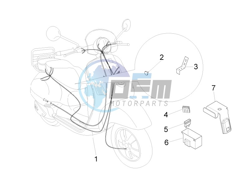 Main cable harness