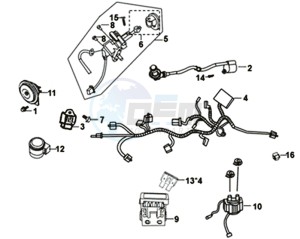 MIO 50I 45KMH (L8) EU EURO4 drawing WIRE HARNESS