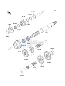 KSV 700 C [KFX700] (C6F) C6F drawing TRANSMISSION