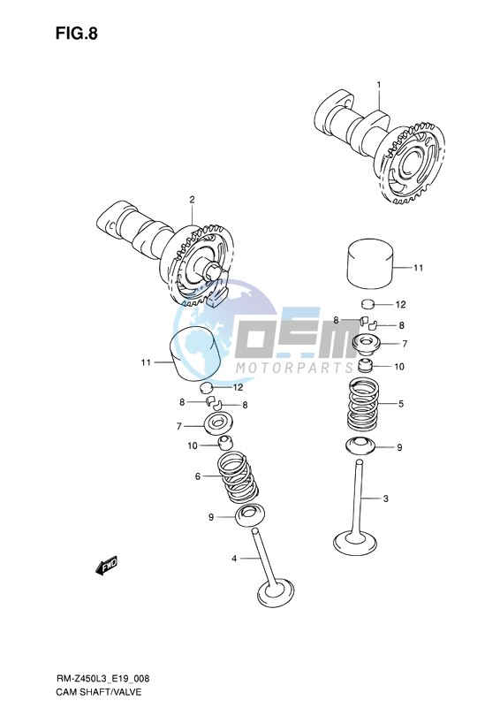 CAM SHAFT-VALVE