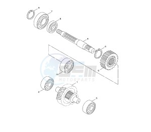 XF GIGGLE 50 drawing GEAR GROUP