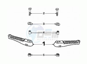 FIGHT ZA 30 (DK) drawing FOOT SUPPORT