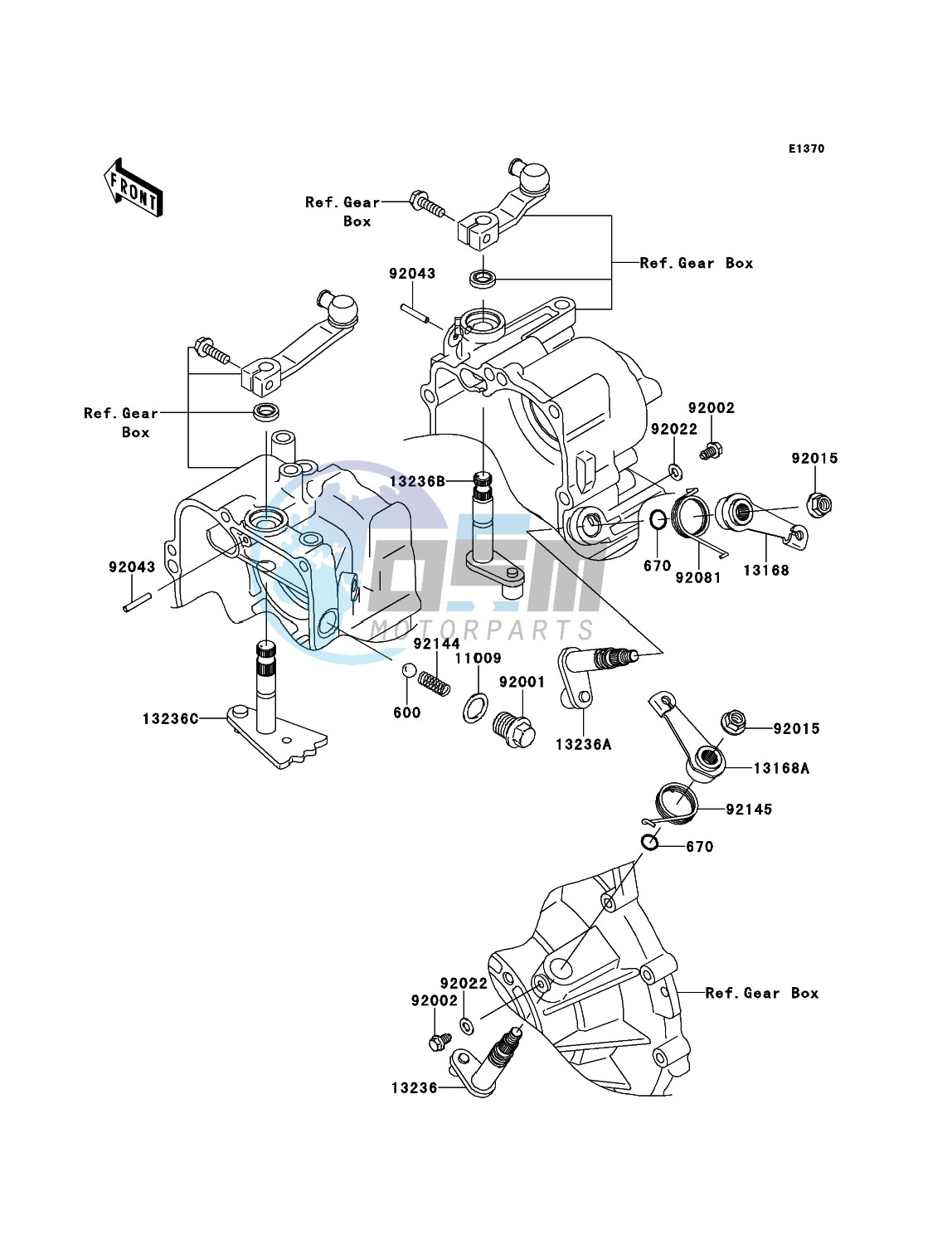 Gear Change Mechanism