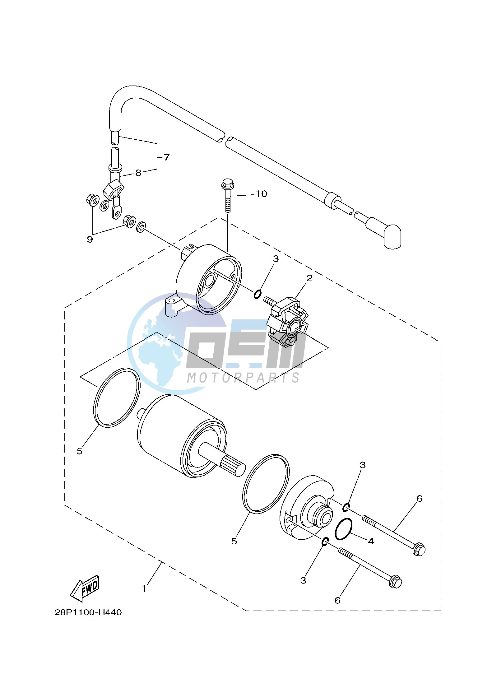 STARTING MOTOR