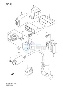 RV125 (E19) VanVan drawing ELECTRICAL