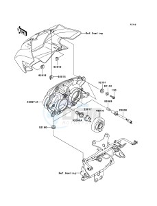 Z750 ZR750-J2H FR GB XX (EU ME A(FRICA) drawing Headlight(s)