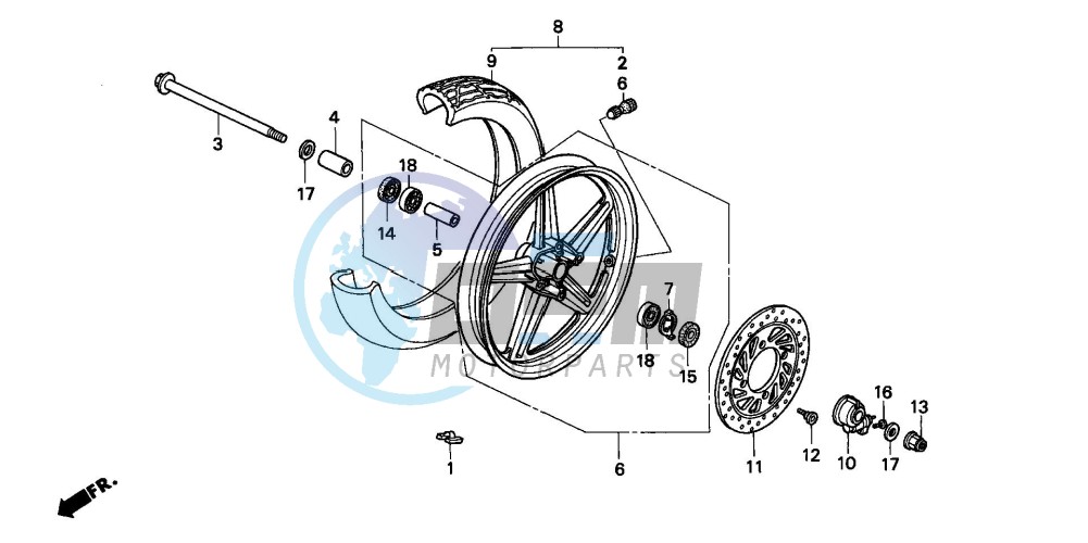 FRONT WHEEL (2)