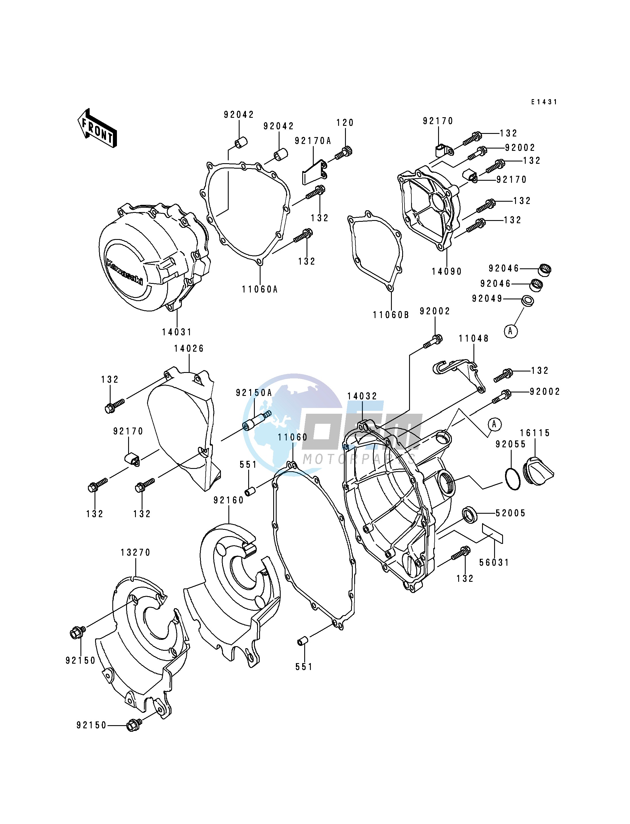 ENGINE COVER-- S- -