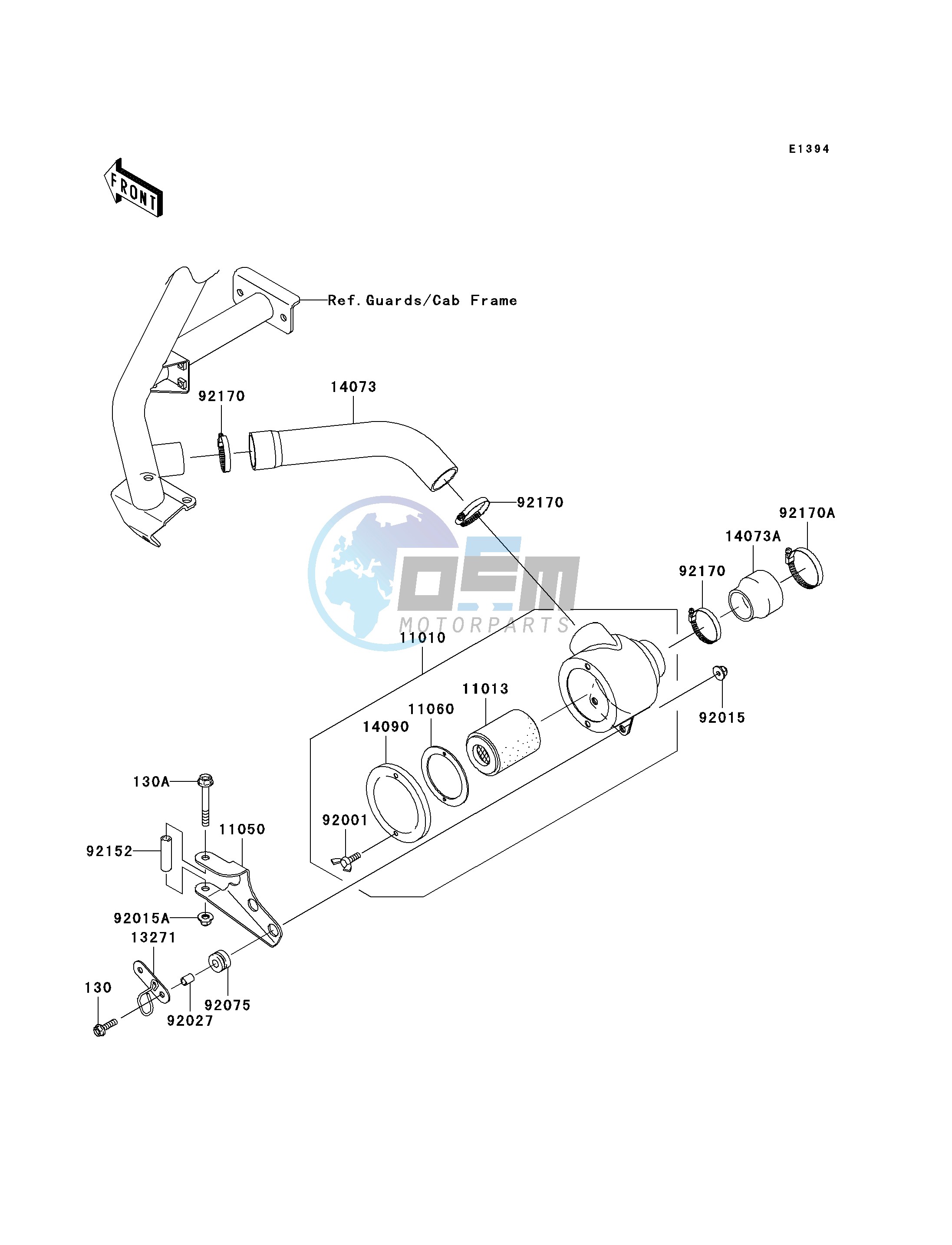 AIR CLEANER-BELT CONVERTER