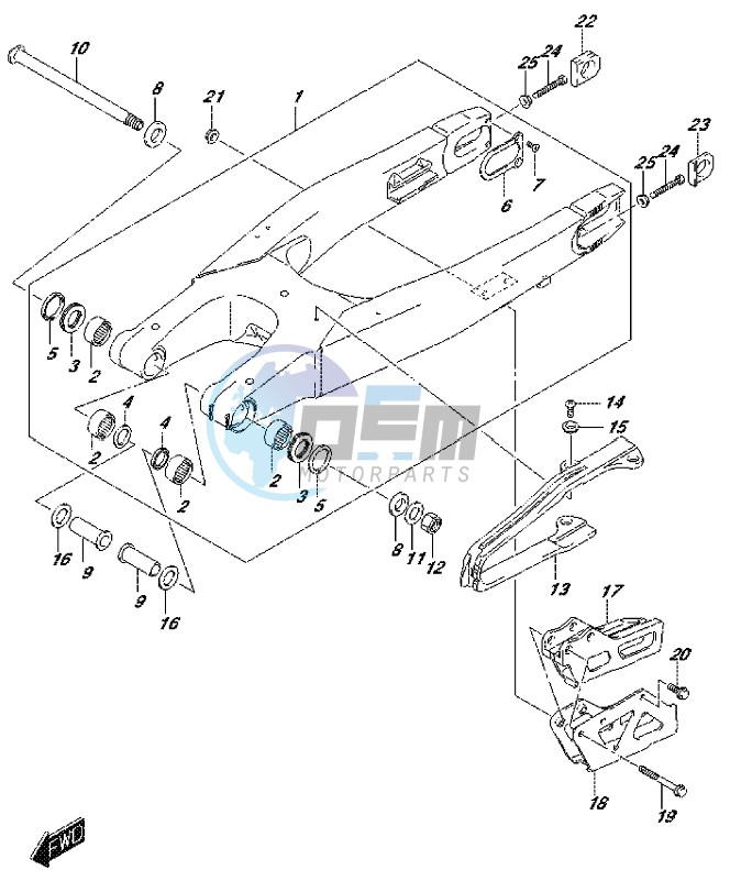 REAR SWINGINGARM