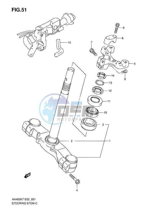 STEERING STEM