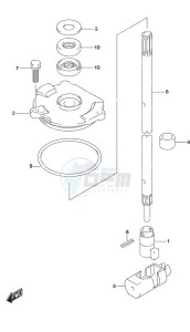 DF 115A drawing Shift Rod (C/R)