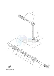 TT-R110E (B51A B51B B51C B51C) drawing STARTER