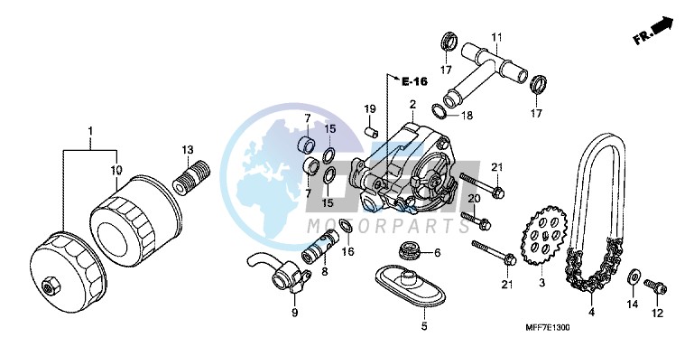 OIL FILTER/OIL PUMP