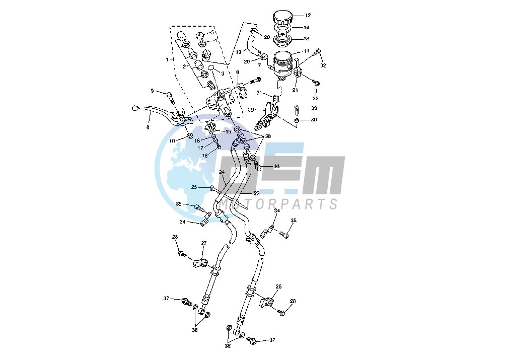 FRONT MASTER CYLINDER