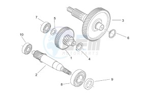 Mojito custom 50 2t (eng. aprilia) drawing Reduction