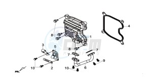 JOYMAX 250i drawing CYLINDER HEAD COVER