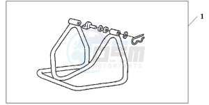 CB600FA39 Australia - (U) drawing MAINTENANCE STAND