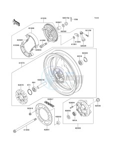 ER 500 A [ER5] (A3-A4) [ER5] drawing REAR HUB