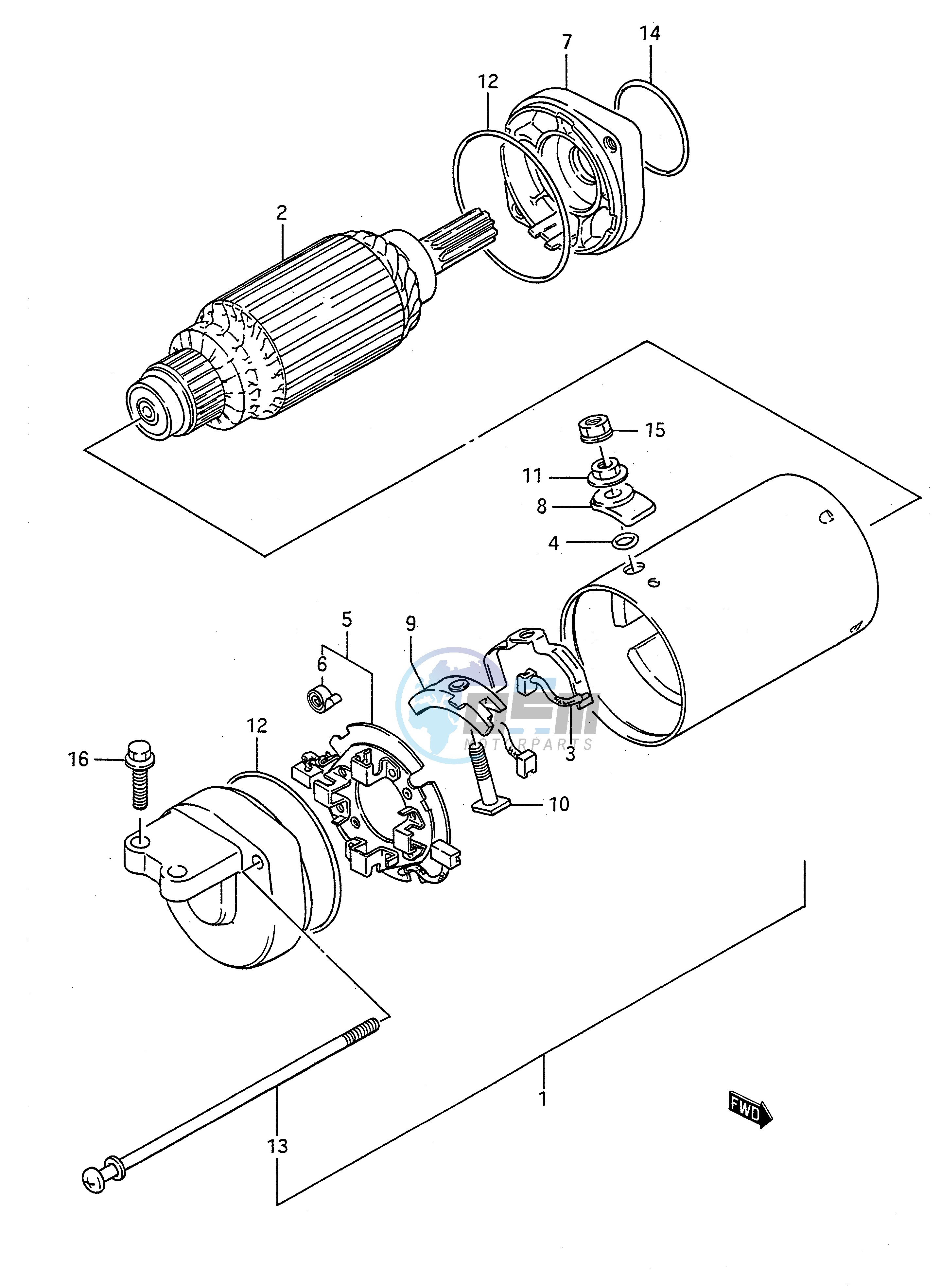 STARTING MOTOR