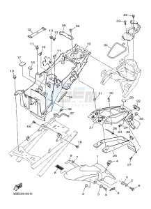 XJ6NA 600 XJ6-N (NAKED, ABS) (36BD 36BE) drawing FENDER