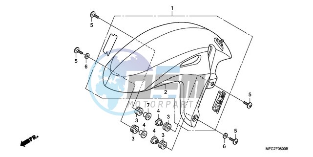 FRONT FENDER