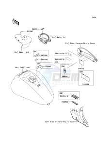 VN 2000 A [VULCAN 2000] (A6F-A7F) A6F drawing LABELS