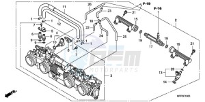 CB13009 BR / MME - (BR / MME) drawing THROTTLE BODY