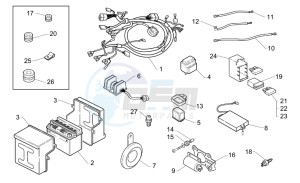 Classic 125 drawing Electrical system