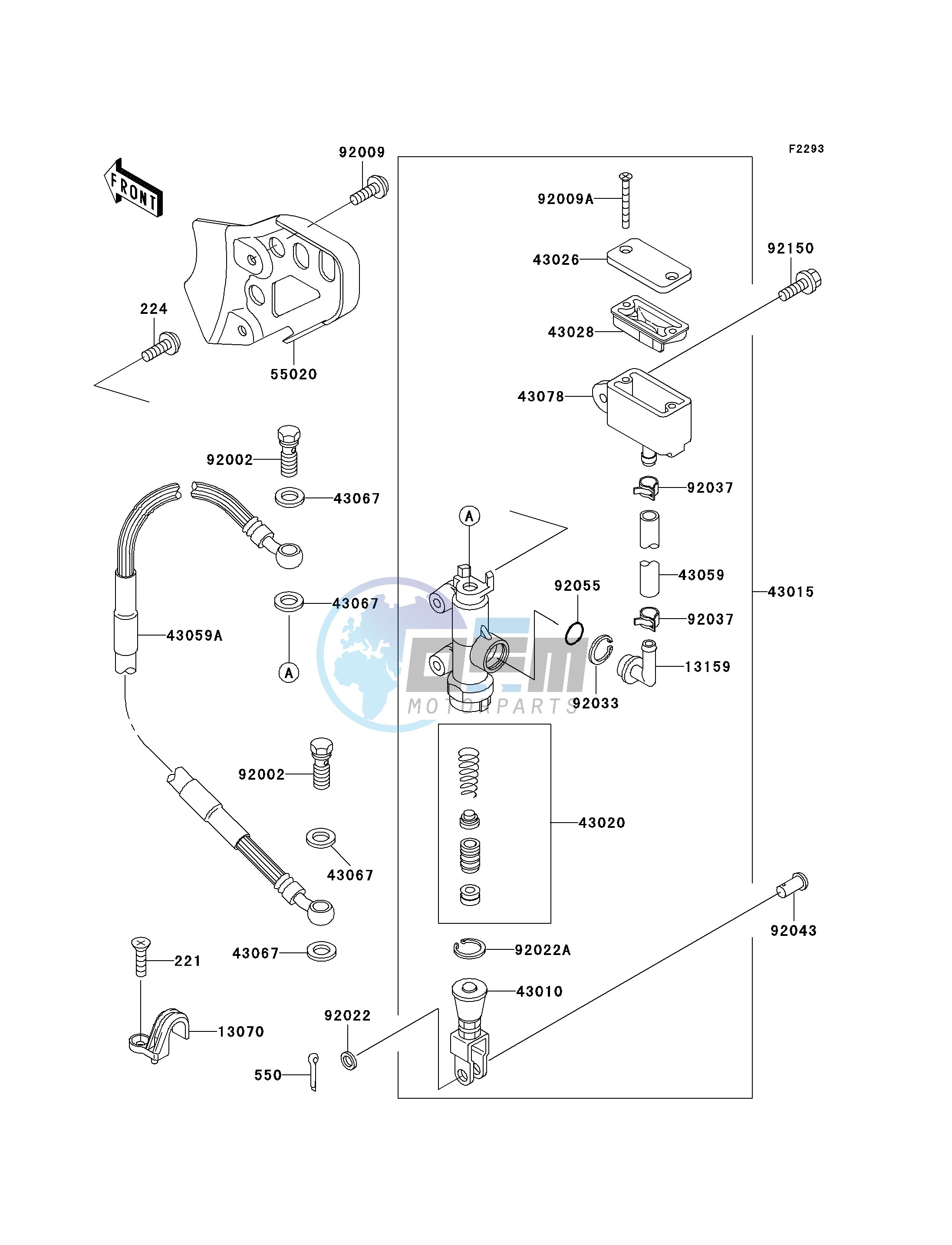 REAR MASTER CYLINDER