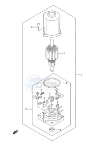 DF 50A drawing PTT Motor