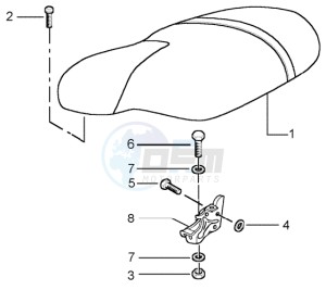 Typhoon 50 (USA) USA drawing Saddle