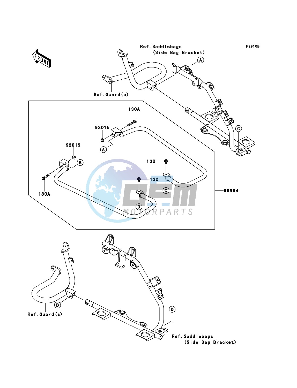 Accessory(Saddlebag Rails)