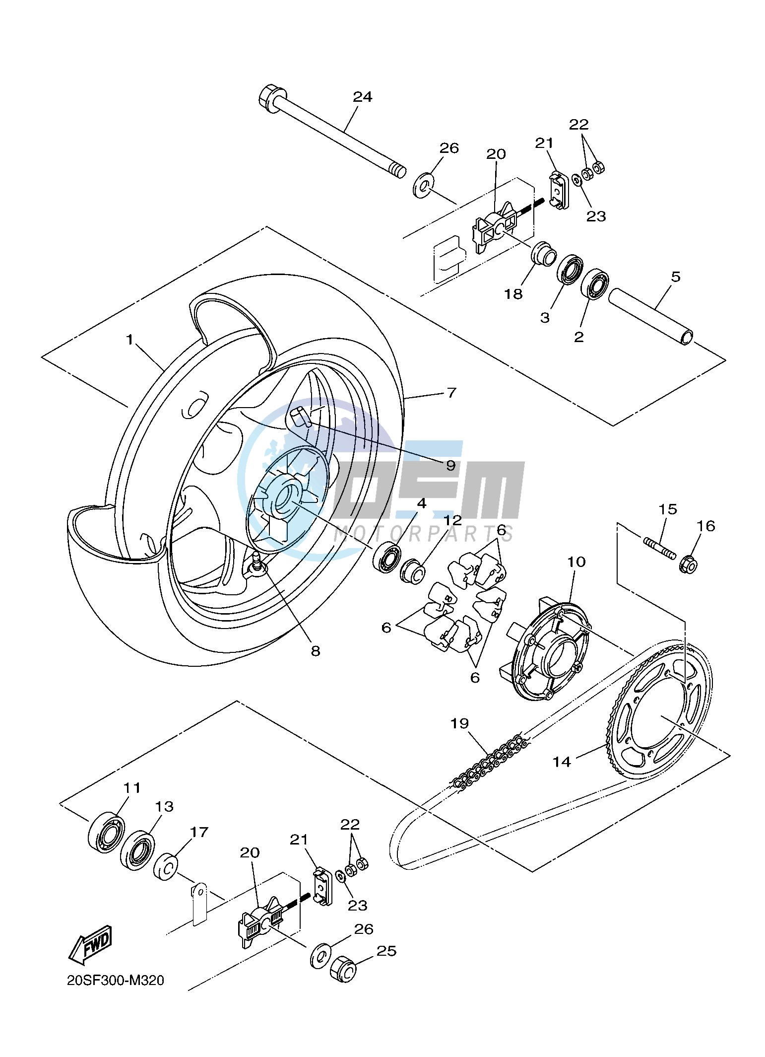 REAR WHEEL