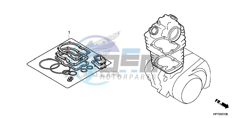 GASKET KIT A