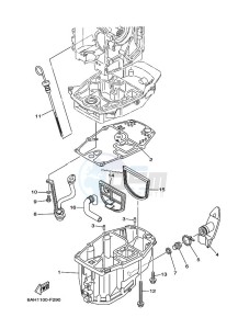 F15CMHL drawing VENTILATEUR-DHUILE