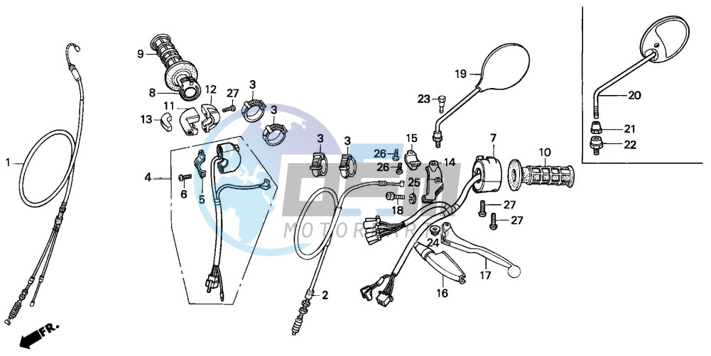 HANDLE LEVER/SWITCH/CABLE