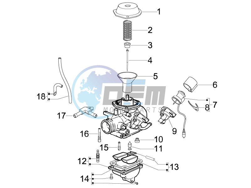 Carburetors components