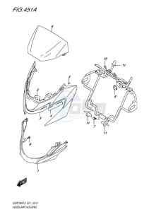 GSR750Z EU drawing HEADLAMP HOUSING