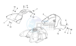 Stelvio 1200 1200 drawing Central body