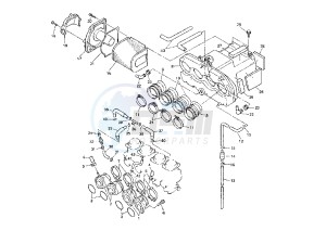 XJR 1300 drawing INTAKE