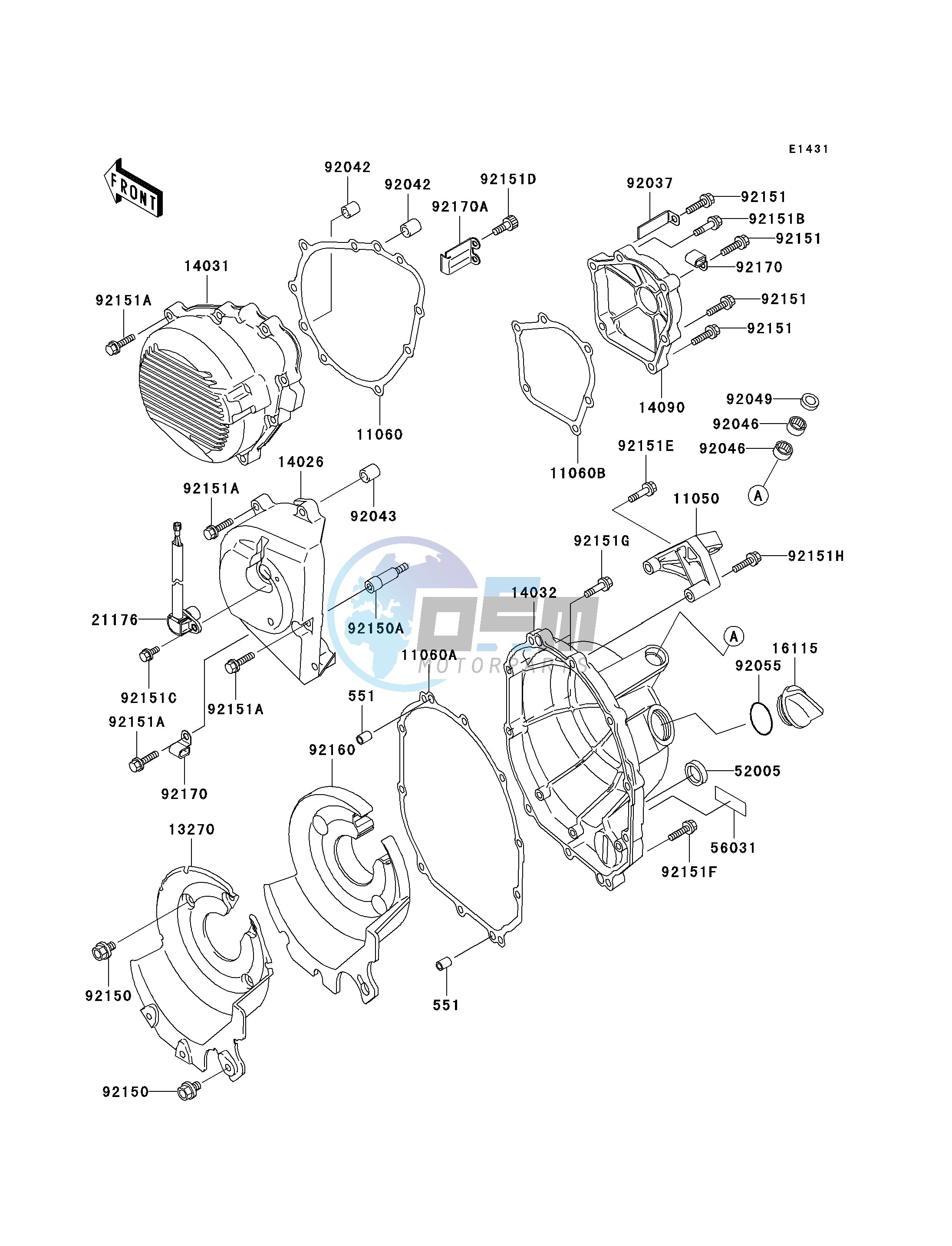 ENGINE COVER-- S- -